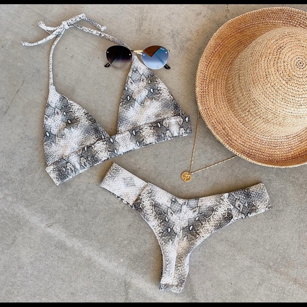 Beach Babe Snake Bikini Set